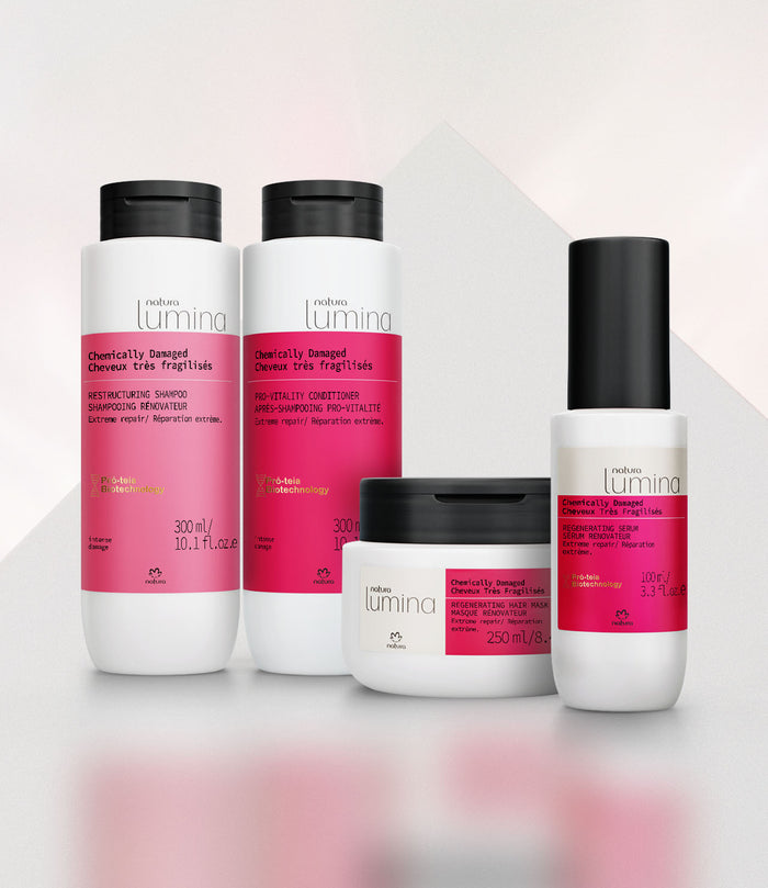 Lumina Chemically Damaged Hair Complete Care