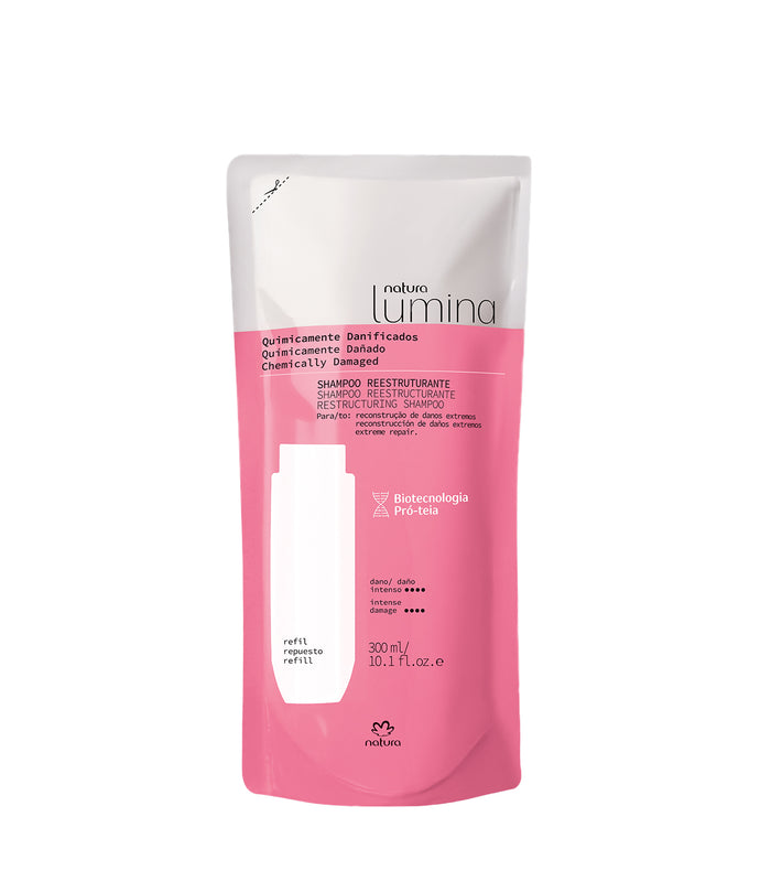 Lumina Chemically Damaged Hair Restructuring Shampoo Refill