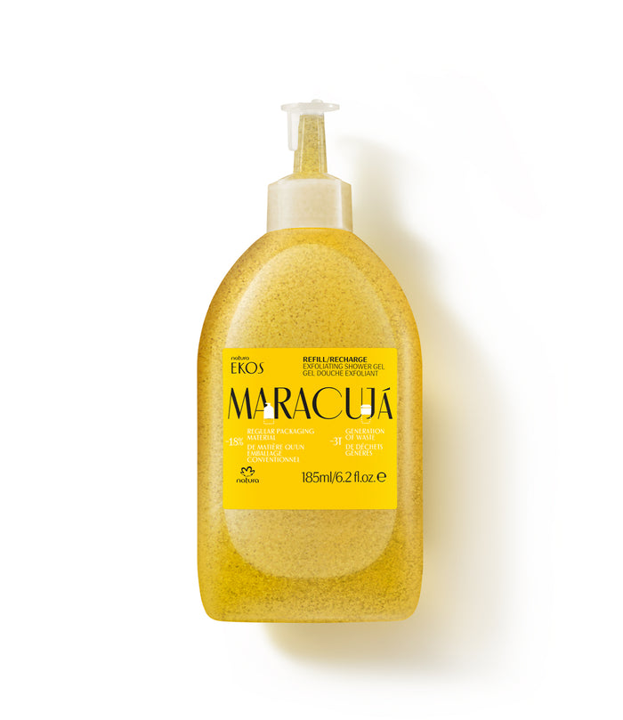 Ekos Maracujá Exfoliating Shower Gel Refill