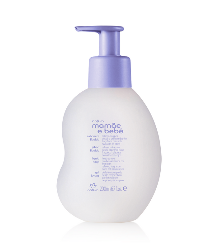 Baby Head to Toe Liquid Soap Relaxing Fragrance - Mamãe e Bebê_mobile