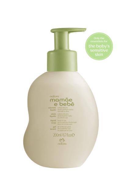 Baby Head to Toe Liquid Soap - Mamãe e Bebê - 200 ml_thumbnail